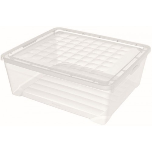 CURVER TEXTILE 10L Pojemnik 34,2 x 29,7 x 12,5 cm transparentny 03007-001