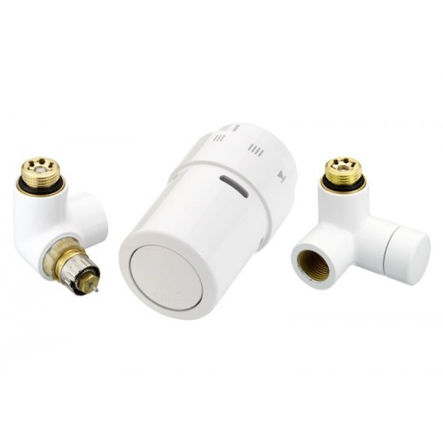 DANFOSS Zestaw głowica RAX zawor termostatyczny i odcinający 013G4008