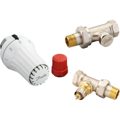 DANFOSS Zestaw głowica termostatyczna RAE 5054 + zawór RLV-S + zawór RA-N 013G5174 DANFOSS Zestaw głowica termostatyczna RAE 5054 + zawór RLV-S + zawór RA-N 013G5174