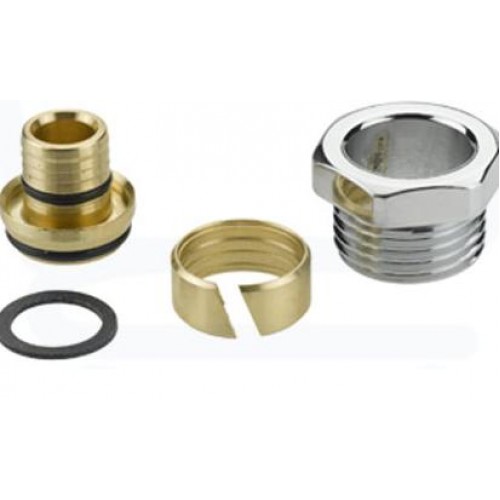 DANFOSS Złączka zaciskowa alupex rura 16x2 GZ 1/2" CHROM 013G4200