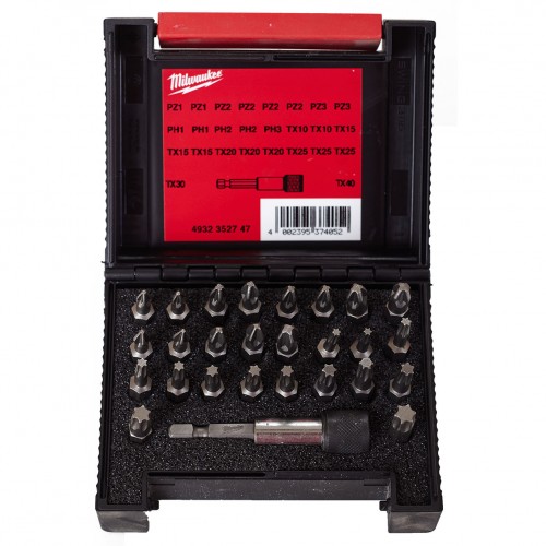 Milwaukee Zestaw bitów (27Szt) 4932352747