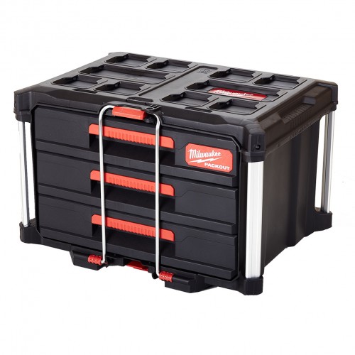 Milwaukee PACKOUT Skrzynia z 3 szufladami (363x564x414mm) 4932472130
