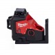 Milwaukee M12 3PL-0C Laser zielony 3-płaszczyznowy (12V/bez aku/360°) 4933478103