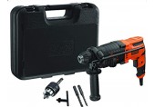 Black & Decker BEHS01 Młotowiertarka do wiercenia i podkuwania SDS-Plus (1,4J/650W)Walizka