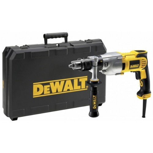 DeWALT D21570K Elektryczna dwubiegowa wiertarka udarowa (1300W/13mm) walizka