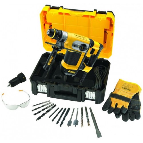 DeWALT D25417KT Młoto-wiertarka z akcesoriami SDS-Plus (1000W/4,2J) Tstak