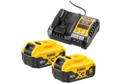 DeWALT DCB1104P2 Zestaw ładowarka DCB1104 + 18V 2x5,0Ah