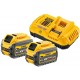 DeWALT DCB118X2 Zestaw XR FlexVolt 54V Ładowarka DCB118 + 18V (2x9,0Ah)