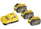 DeWALT DCB118X3 Zestaw XR FlexVolt 54V Ładowarka DCB118 + 18V 3x9,0Ah