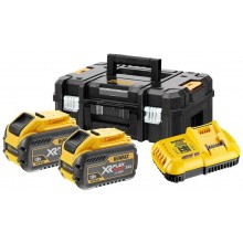 DeWALT DCB118Y2T Zestaw 2 x akumulator 54V Li-Ion 12,0Ah + ładowarka + Tstak