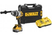 DeWALT DCD1007WW1T Wiertarko-wkrętarka udarowa akumulatorowa (169Nm/18V/1x8,0Ah) Tstak