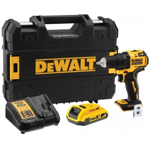 DeWALT DCD708D1T Kompaktowa wiertarko-wkrętarka akumulatorowa XR (65Nm/18V/1x2,0Ah) Tstak