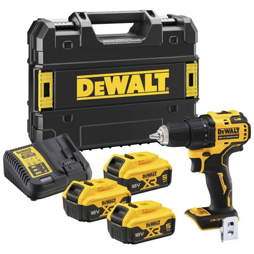 DeWALT DCD708P3T Aku wiertarka walizkowa (65Nm/18V/3x5Ah) Tstak