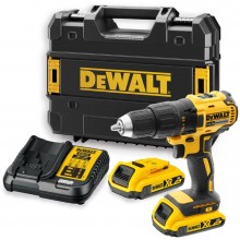 DeWALT DCD777D2T Wiertarko-wkrętarka 65Nm XR (18V/2x2,0Ah) Tstak