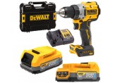 DeWALT DCD800E2T Aku Wiertarka XR (90Nm/18V/2x1,7Ah PowerStack) Tstak