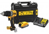 DeWALT DCD805E1T Aku Wkrętarka udarowa XR (90Nm/18V/1x1,7Ah PowerStack) Tstak