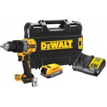 DeWALT DCD805E1T Aku Wkrętarka udarowa XR (90Nm/18V/1x1,7Ah PowerStack) Tstak