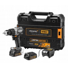 DeWALT DCD85ME2GT Akumulatorowa zakrętarka udarowa McLaren (90Nm/18V/2x1,7Ah) T-stak