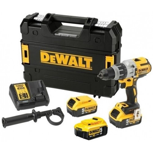 DeWALT DCD996P3 Aku Wiertarko-wkrętarka z udarem XR (95Nm/18V/3x5,0Ah) Tstak