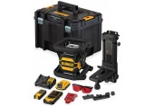 DeWALT DCE080D1RS Aku laser obrotowy z wiązką czerwoną, 18V Li-Ion 1x2,0Ah