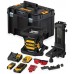 DeWALT DCE080D1RS Aku laser obrotowy z wiązką czerwoną, 18V Li-Ion 1x2,0Ah