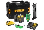 DeWALT DCE0811D1G Laser liniowy 2x360° zielona, XR (10,8V/1x2,0 Ah) Tstak