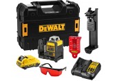 DeWALT DCE0811D1R Laser liniowy 2x360°,czerwon, XR (10,8V/1x2,0 Ah) Tstak