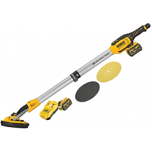 DeWALT DCE800T2 Aku szlifierka do płyt gipsowo-kartonowych (225mm/18V/2x6Ah)