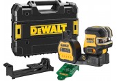 DeWALT DCE825NG18 5-punktowy laser krzyżowy, zielona wiązka (18V/bez akumulatora)Walizka