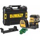 DeWALT DCE825NG18 5-punktowy laser krzyżowy, zielona wiązka (18V/bez akumulatora)Walizka