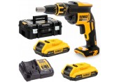 DeWALT DCF620D2 Aku wkrętarka do płyt G-K 30Nm XR (18V/2x2,0Ah) Tstak