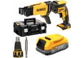 DeWALT DCF620E1K Wkrętarka do płyt gipsowo (1x1,7Ah Powerstack) Tstak