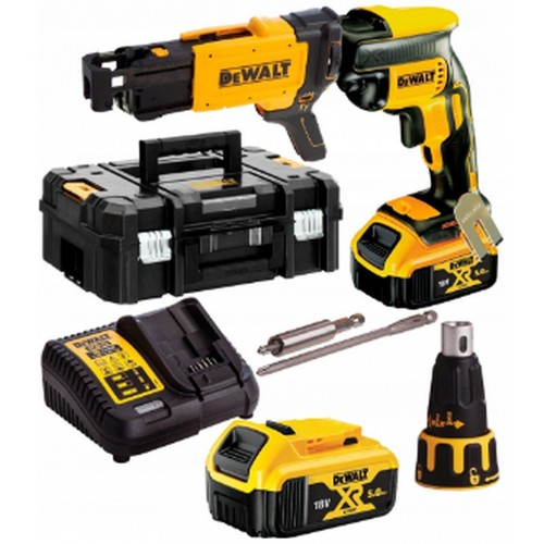 DeWALT DCF620P2K Wkrętarka do płyt K-G 2x5,0Ah/18V) +DCF6202