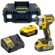 DeWALT DCF887P2 Zakrętarka udarowa 1/4" (205Nm/18V/2x5,0Ah) Tstak