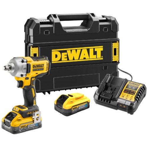 DeWALT DCF891H2T Klucz udarowy 1/2" (1084Nm/18V/2x5,0Ah PowerStack) Tstak