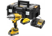 DeWALT DCF900H2T Aku rázový utahovák 1/2" (1898Nm/18V/2x5,0Ah PowerStack) Tstak