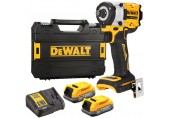 DeWALT DCF921E2T Aku Zakrętarka udarowa 1/2" (406 Nm/18V/2x1,7Ah PowerStack) Tstak