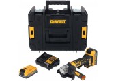 DeWALT DCG404S2T Szlifierka kątowa XR (125mm/18V/bez aku/walizka Tstak)