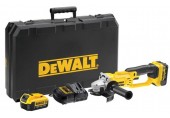 DeWALT DCG412M2 Aku Szlifierka kątowa 125 mm XR 18 V Li-Ion (2x 4,0 Ah) Walizka