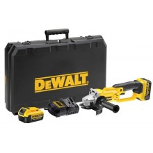 DeWALT DCG412M2 Aku Szlifierka kątowa 125 mm XR 18 V Li-Ion (2x 4,0 Ah) Walizka