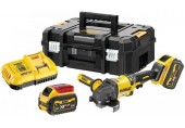 DeWALT DCG414T2 Aku szlifierka kątowa XR FlexVolt (125mm/54V/2x2,0Ah) Tstak