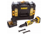 DeWALT DCG426P2 Aku Szlifierka prosta 6 mm XR 18V (2x5,0 Ah) Tstak