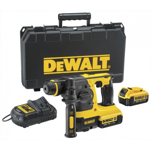 DeWALT DCH254M2 Młotowiertarka SDS-Plus (2,1J/18V/2x4,0Ah) walizka