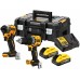 DeWALT DCK2050H2T Zestaw elektronarzędzi (DCD805+DCF850+DCB115+18V/5,0Ah PowerStack)Tstak
