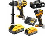 DeWALT PowerStack DCK2052H1E1T Akumulatorowy zestaw (DCD999+DCF850+18V/1,7Ah/5,0Ah) Tstak
