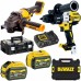 DeWALT DCK2055T2T zestaw 18V/54V (DCG414 + DCD996 + 2 x 6,0Ah + DCB118 + 2 x TSTAK II)