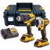 DeWALT DCK2059D2T Zestaw narzędzi akumulatorowych (2x2,0Ah/18V) TSTAK II