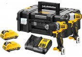 DeWALT DCK2110L2T Aku Zestaw Combo DCD701 + DCF801 (12V/2 x 3,0 Ah) Tstak