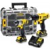 DeWALT DCK211C2T Zestaw COMBO Wkrętarka+zakrętarka 2x 1.3Ah akku, TSTAK