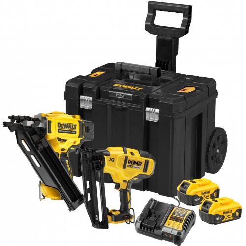 DeWALT DCK246P2T Combo zestaw XR Li-lon (DCN692+DCN660+18V/2x5.0Ah) Tstak